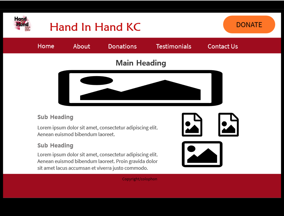First image of desktop mockups